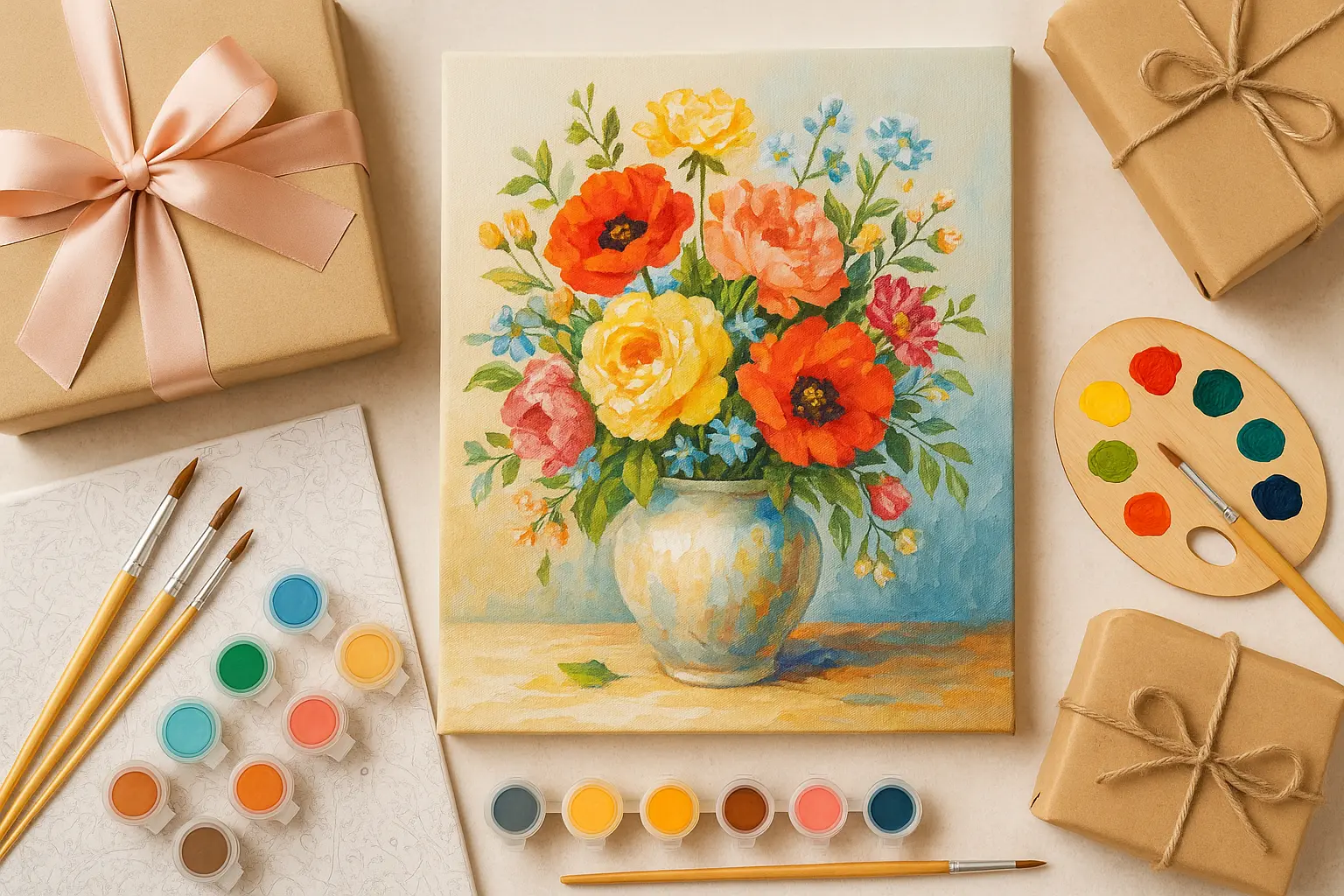 Geschenkideen mit Malen nach Zahlen – Kreativ & Persönlich