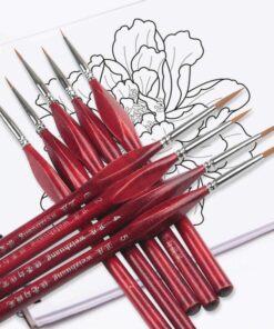 Pinceaux Stylo Premium - 6 Pièces