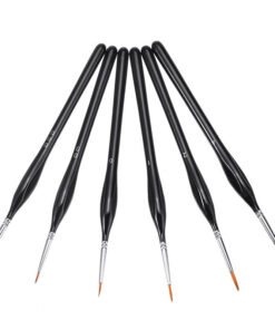 Alternative view of Crayons de Couleur Haute Qualité - Noir - 6 Pièces