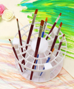 Support de Pinceaux Peinture par Numéros - 49 Trous