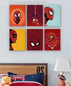 Alternative view of Spider-Man Incroyable - 6 Mini Peintures par Numéros