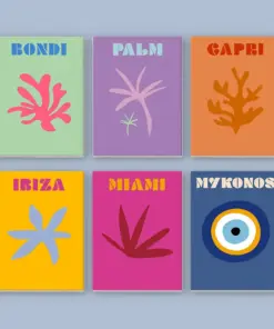 Küstenfarben – Malen nach Zahlen