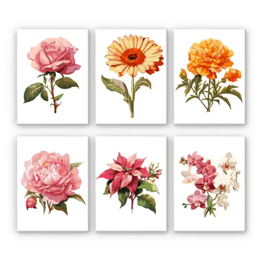 Bunte Blumen