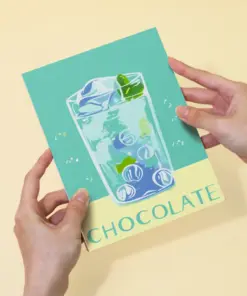 Alternative view of Boissons Chocolatées - 6 Mini Peintures par Numéros