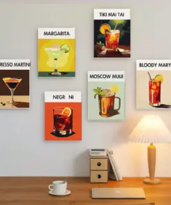 Alternative view of Boissons Rafraîchissantes | 6 Mini Peintures par Numéros