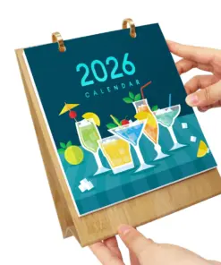 Alternative view of Calendrier 2026 – Édition Cocktails Classiques