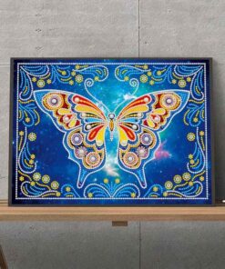 Mosaïque Papillon - Art Diamant Luminescent