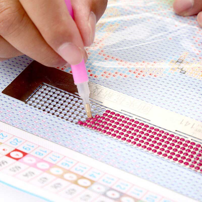 Règle de Diamond Painting - Strass Ronds