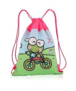 Sac de Diamond Painting – Grenouille à Vélo