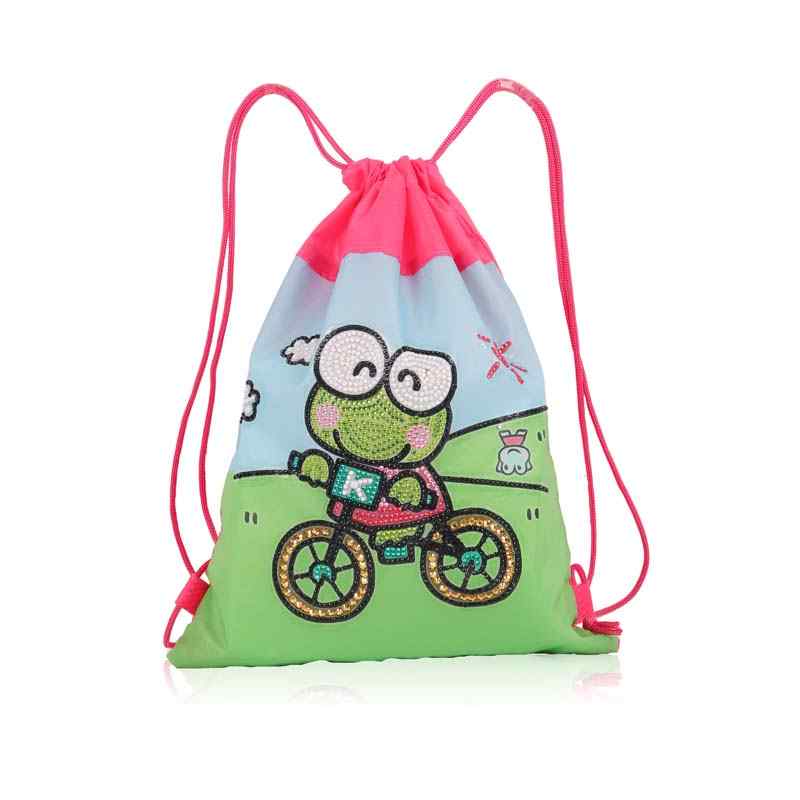 Sac de Diamond Painting – Grenouille à Vélo